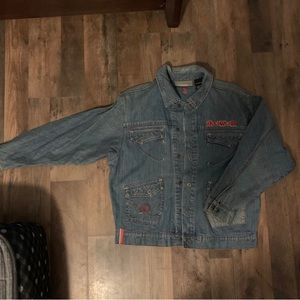 vintage rocawear denim jacket